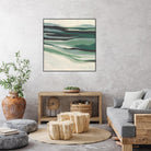 Green Mesa I by June Vess on GIANT ART - beige abstract abstract