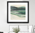 Green Mesa I by June Vess on GIANT ART - beige abstract abstract