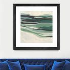 Green Mesa I by June Vess on GIANT ART - beige abstract abstract