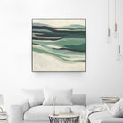 Green Mesa I by June Vess on GIANT ART - beige abstract abstract