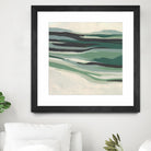 Green Mesa I by June Vess on GIANT ART - beige abstract abstract