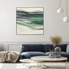 Green Mesa I by June Vess on GIANT ART - beige abstract abstract