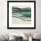 Green Mesa I by June Vess on GIANT ART - beige abstract abstract