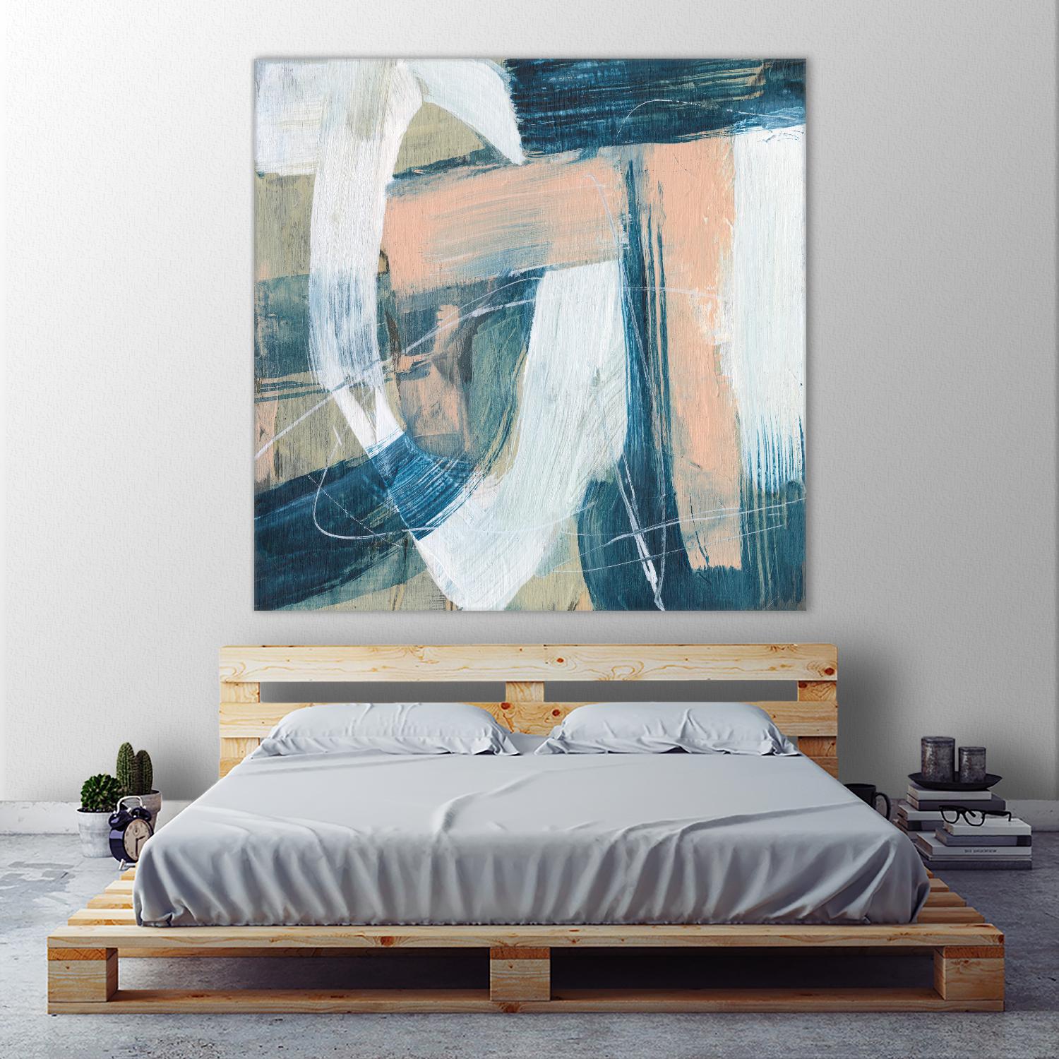 Bubblegum Pop V by Jennifer Goldberger on GIANT ART - pink abstract abstract