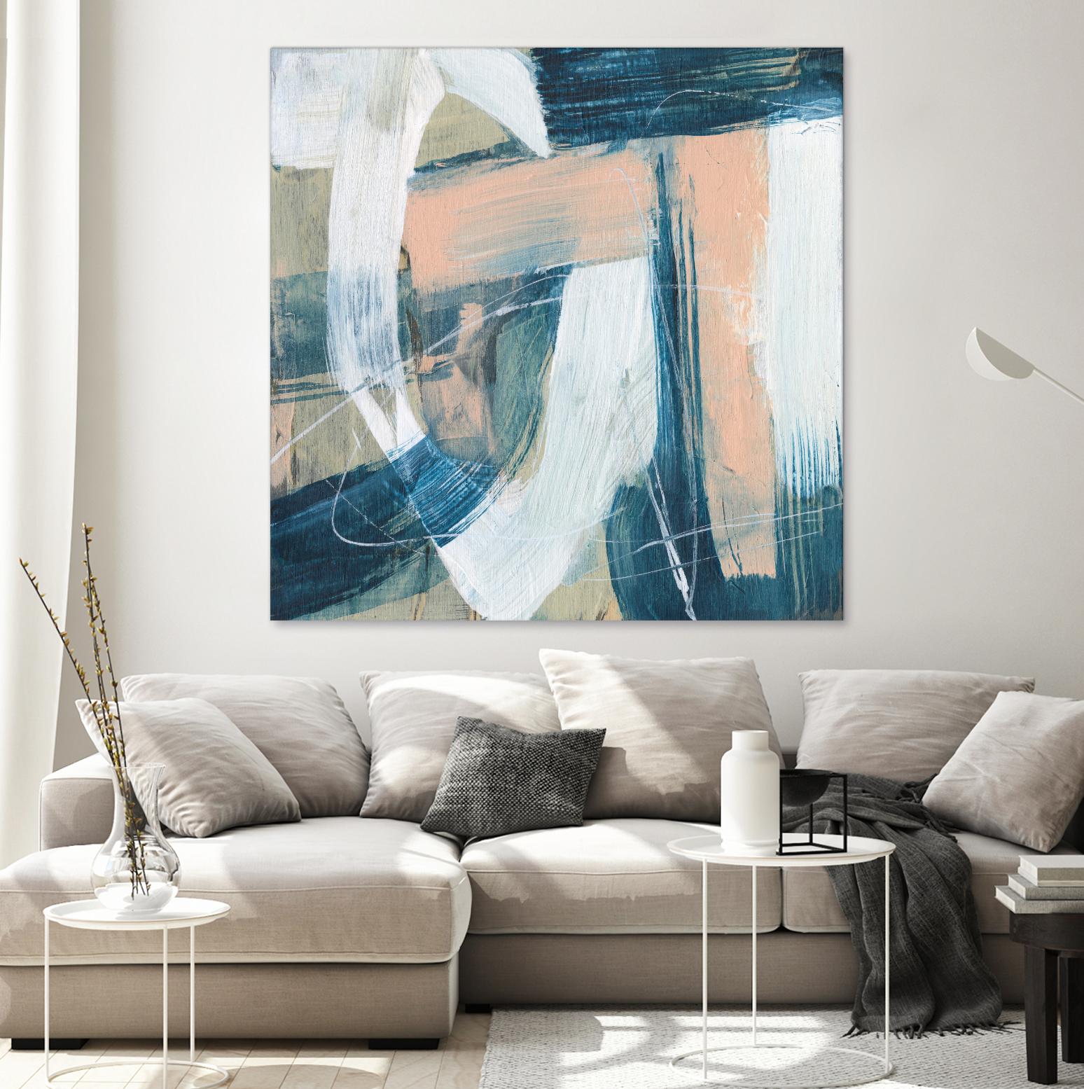 Bubblegum Pop V by Jennifer Goldberger on GIANT ART - pink abstract abstract