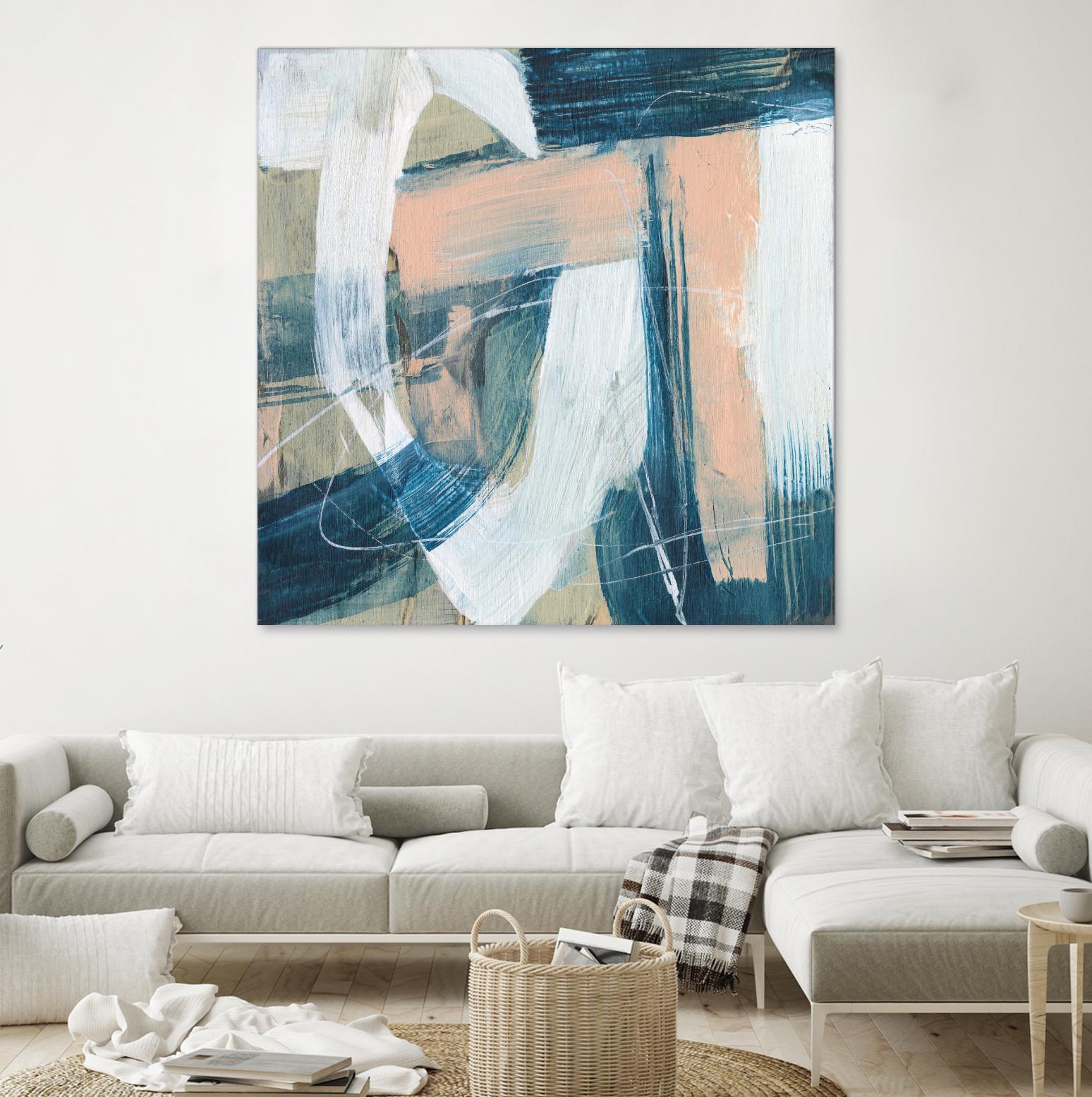 Bubblegum Pop V by Jennifer Goldberger on GIANT ART - pink abstract abstract