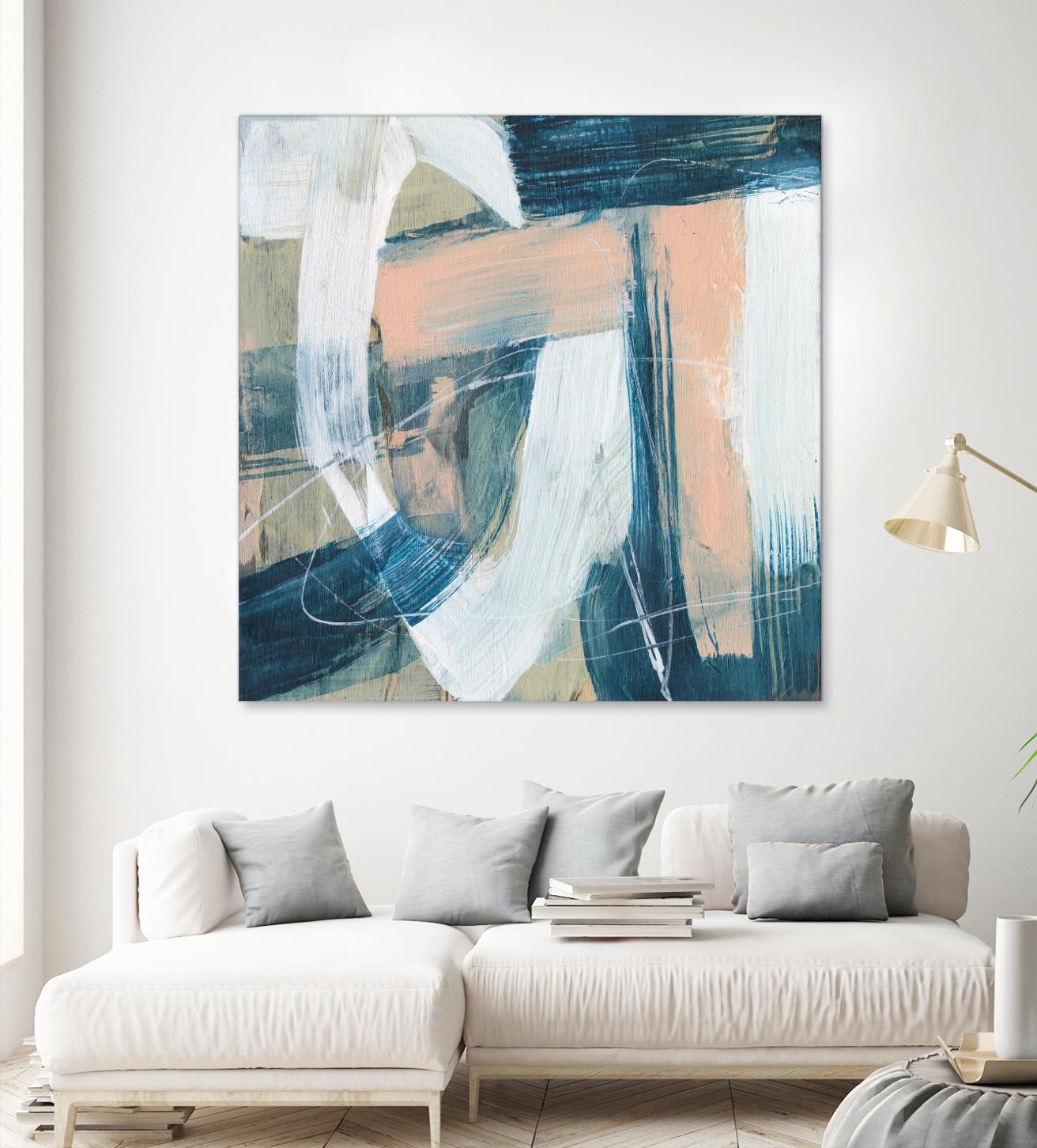 Bubblegum Pop V by Jennifer Goldberger on GIANT ART - pink abstract abstract