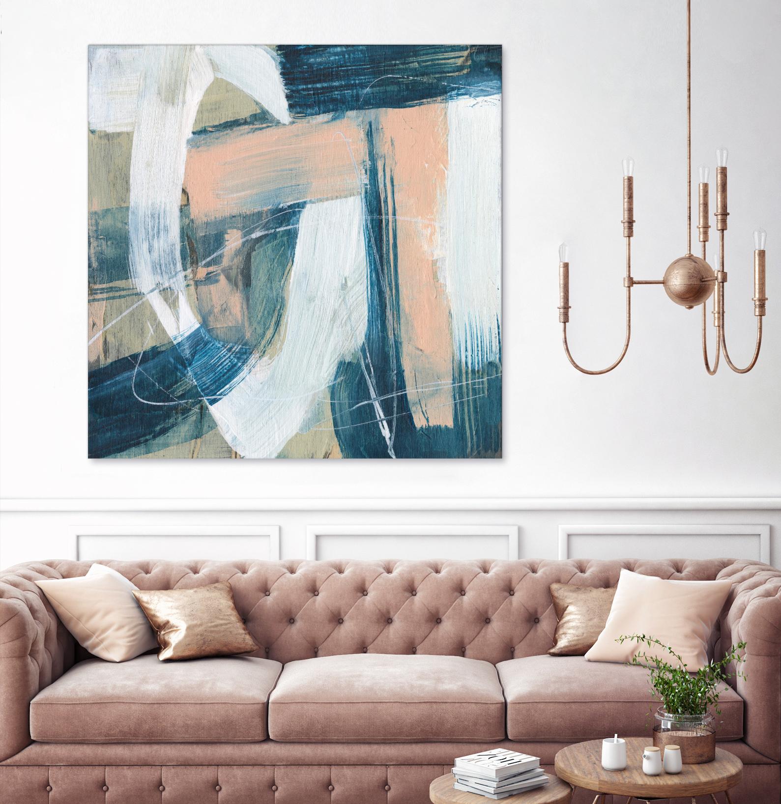 Bubblegum Pop V by Jennifer Goldberger on GIANT ART - pink abstract abstract