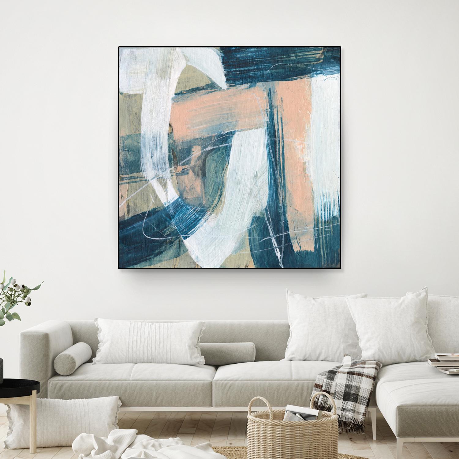 Bubblegum Pop V by Jennifer Goldberger on GIANT ART - pink abstract abstract