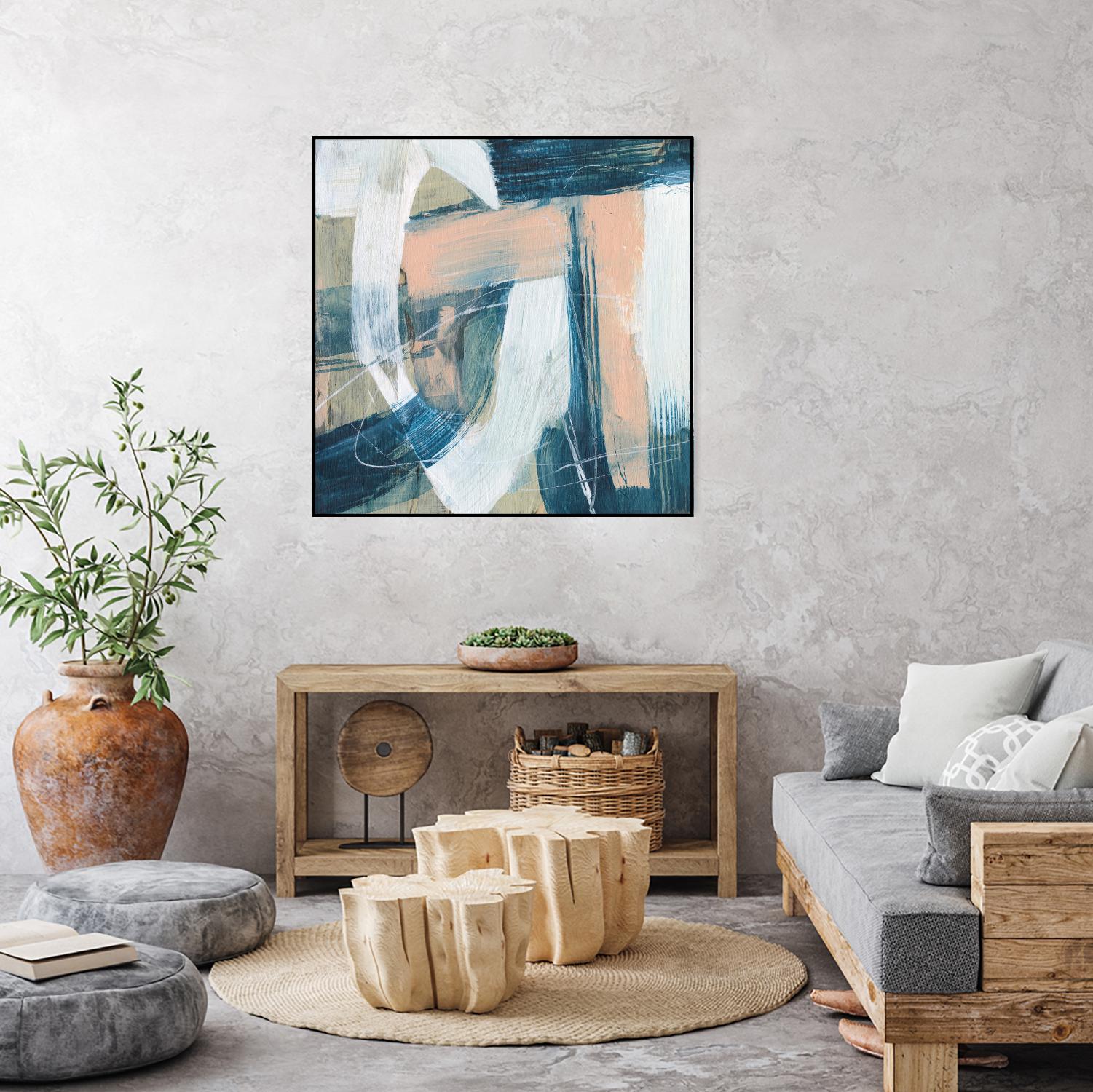 Bubblegum Pop V by Jennifer Goldberger on GIANT ART - pink abstract abstract