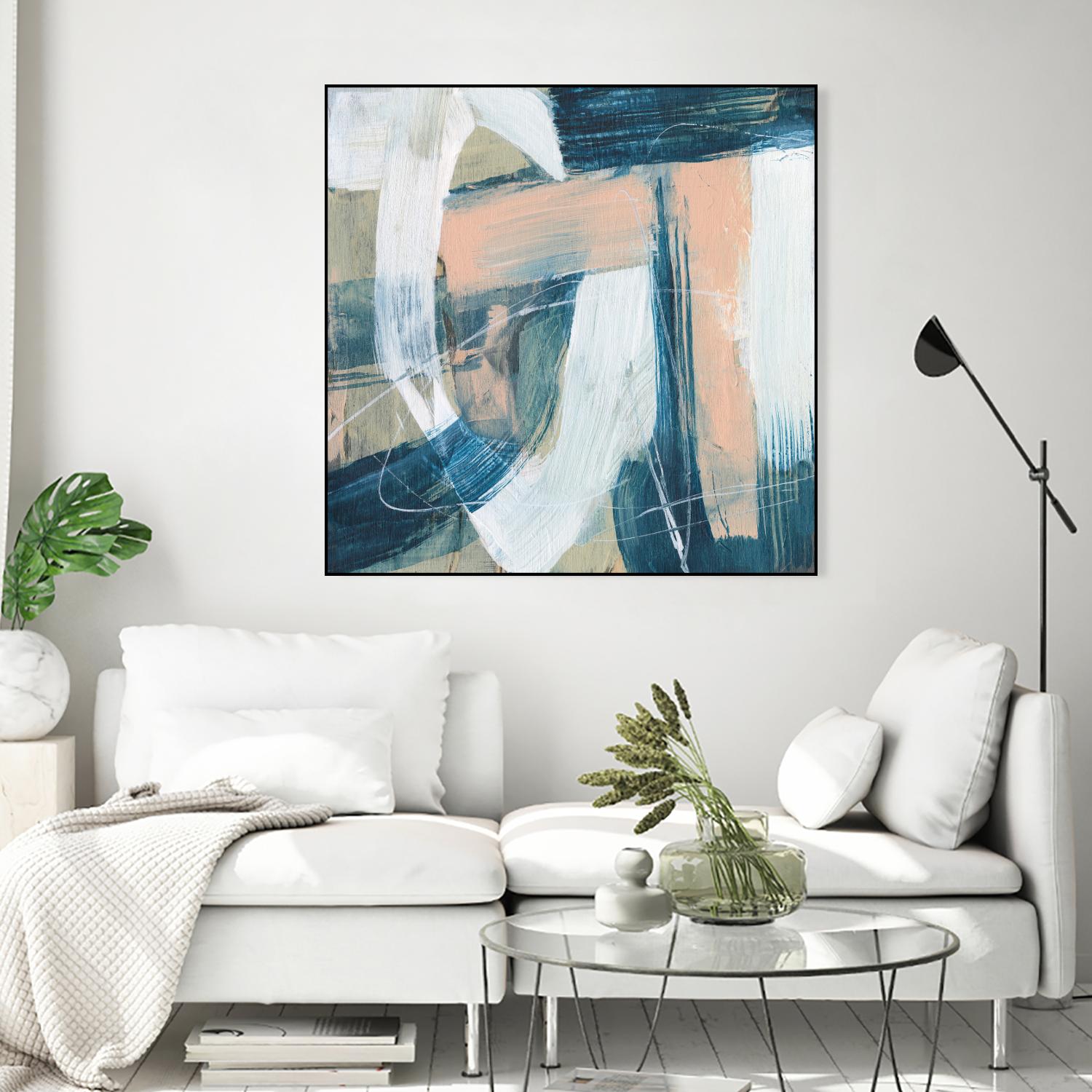 Bubblegum Pop V by Jennifer Goldberger on GIANT ART - pink abstract abstract