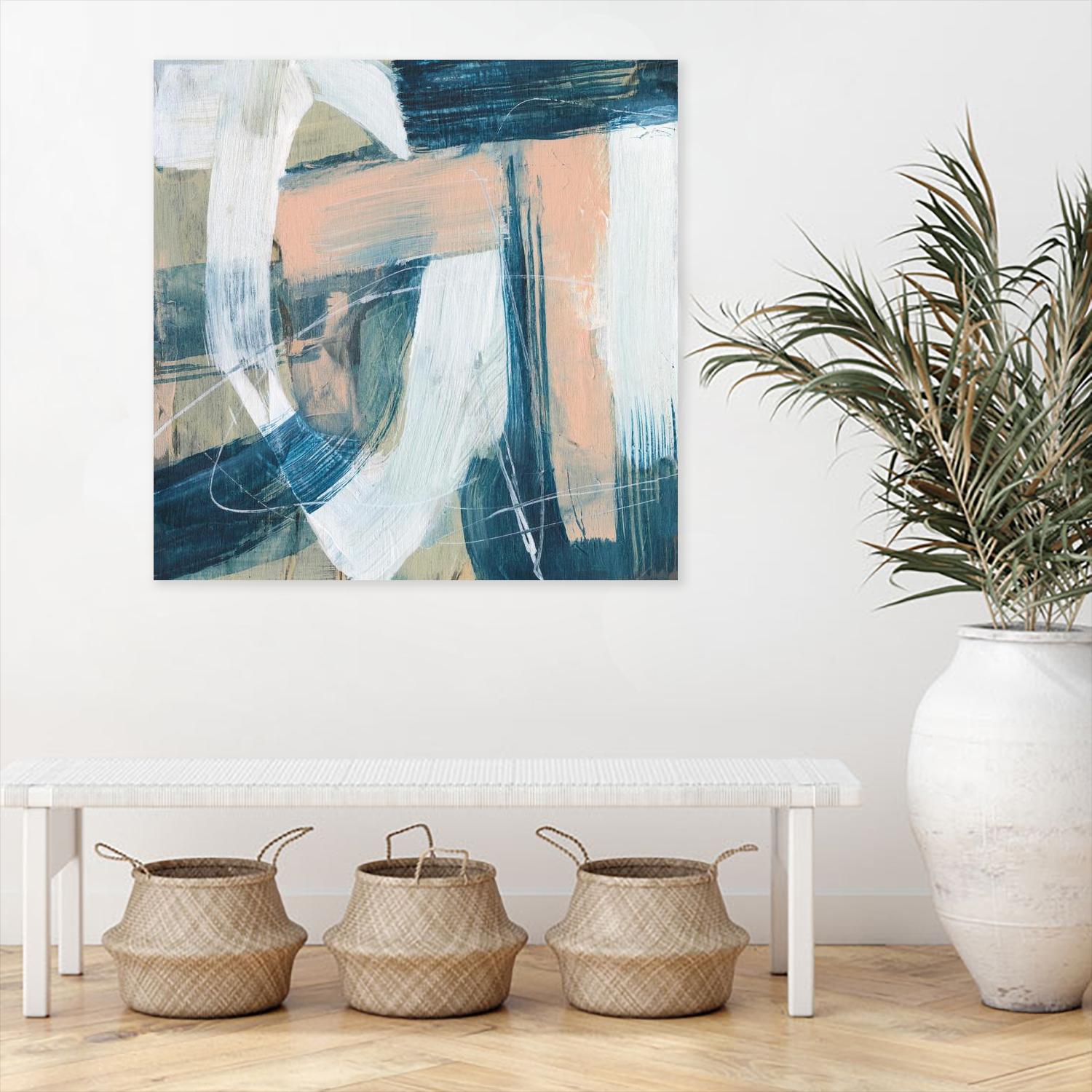 Bubblegum Pop V by Jennifer Goldberger on GIANT ART - pink abstract abstract