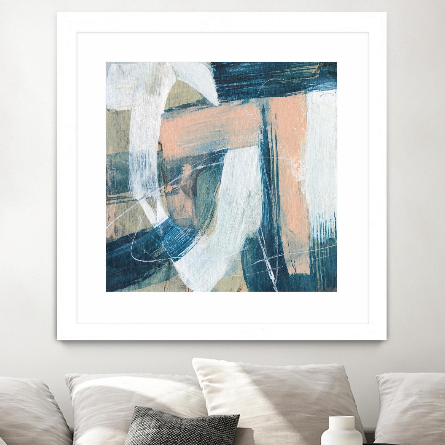 Bubblegum Pop V by Jennifer Goldberger on GIANT ART - pink abstract abstract