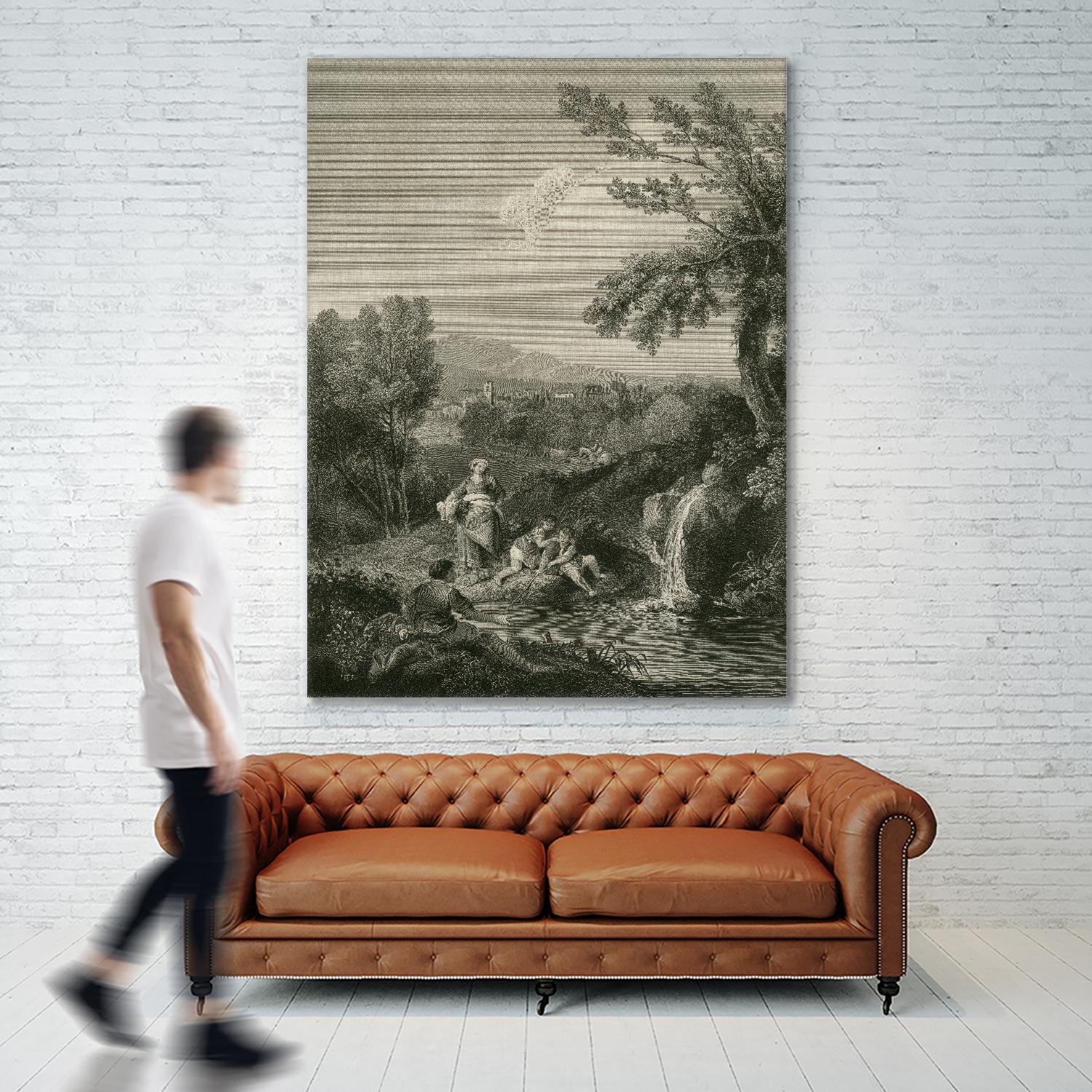 The Spring Head by F. Zuccherelli on GIANT ART - sea scene