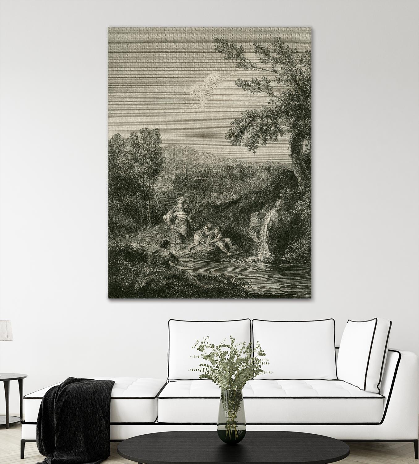 The Spring Head by F. Zuccherelli on GIANT ART - sea scene