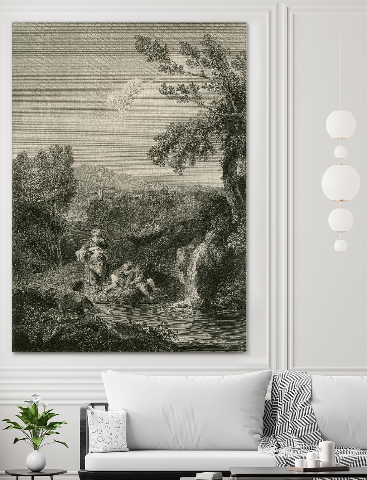 The Spring Head by F. Zuccherelli on GIANT ART - sea scene