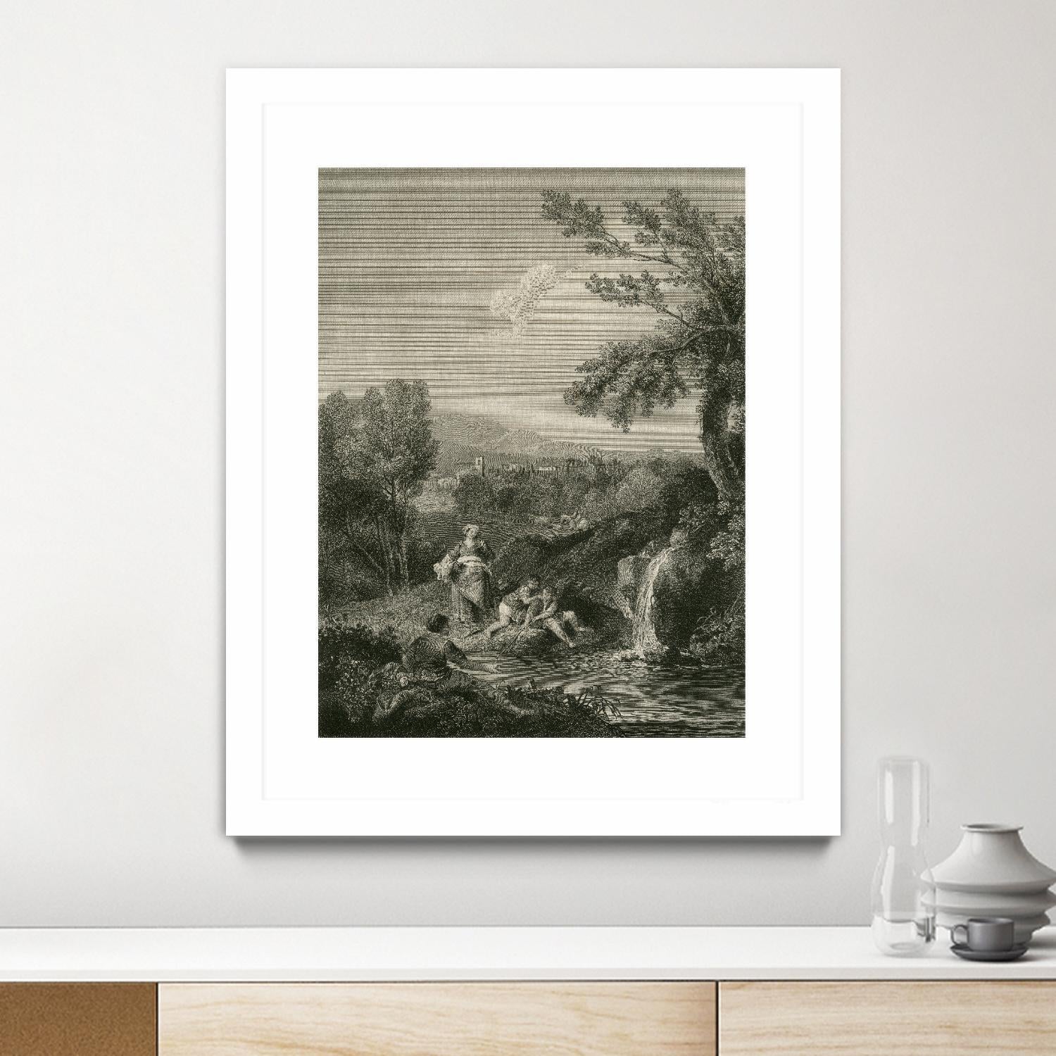 The Spring Head by F. Zuccherelli on GIANT ART - sea scene