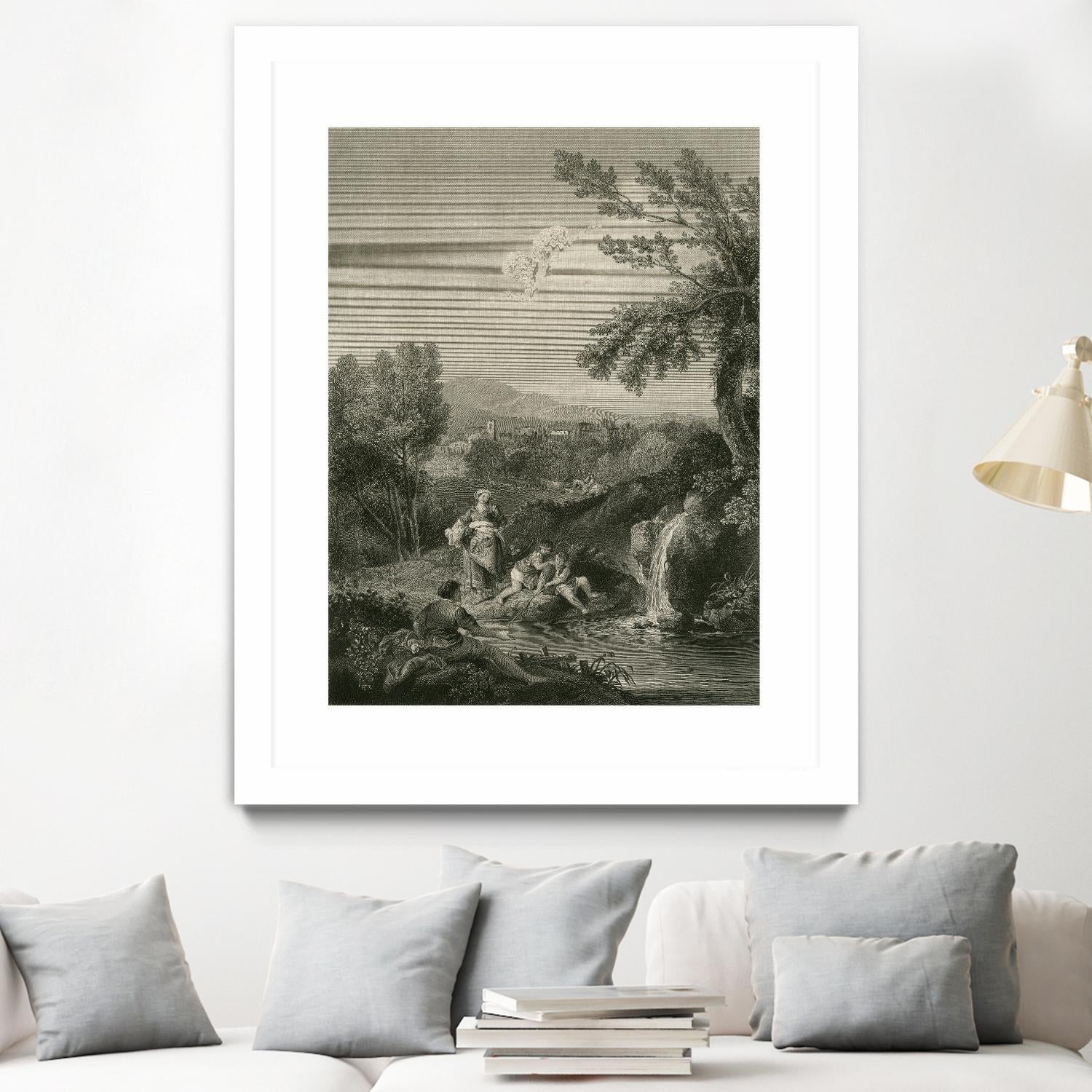 The Spring Head by F. Zuccherelli on GIANT ART - sea scene