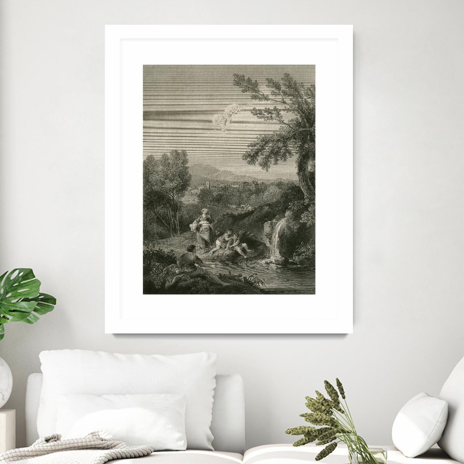 The Spring Head by F. Zuccherelli on GIANT ART - sea scene