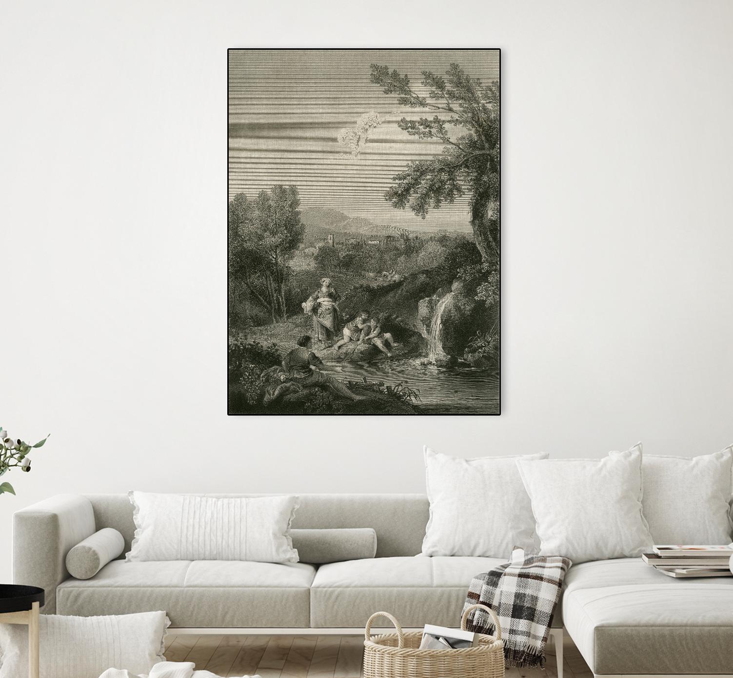 The Spring Head by F. Zuccherelli on GIANT ART - sea scene