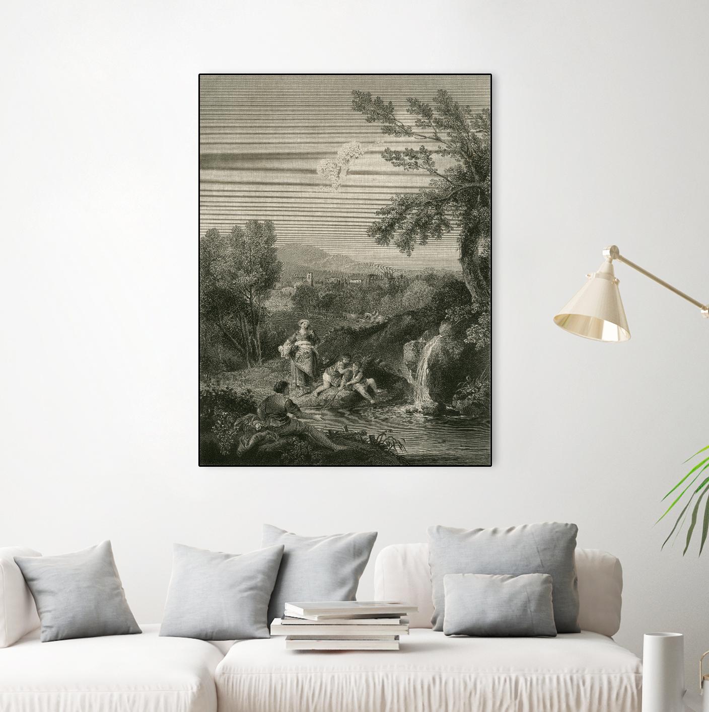 The Spring Head by F. Zuccherelli on GIANT ART - sea scene