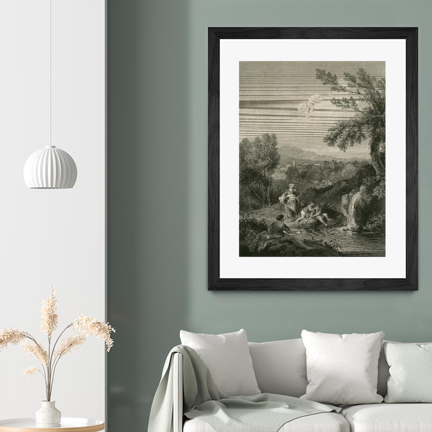 The Spring Head by F. Zuccherelli on GIANT ART - sea scene