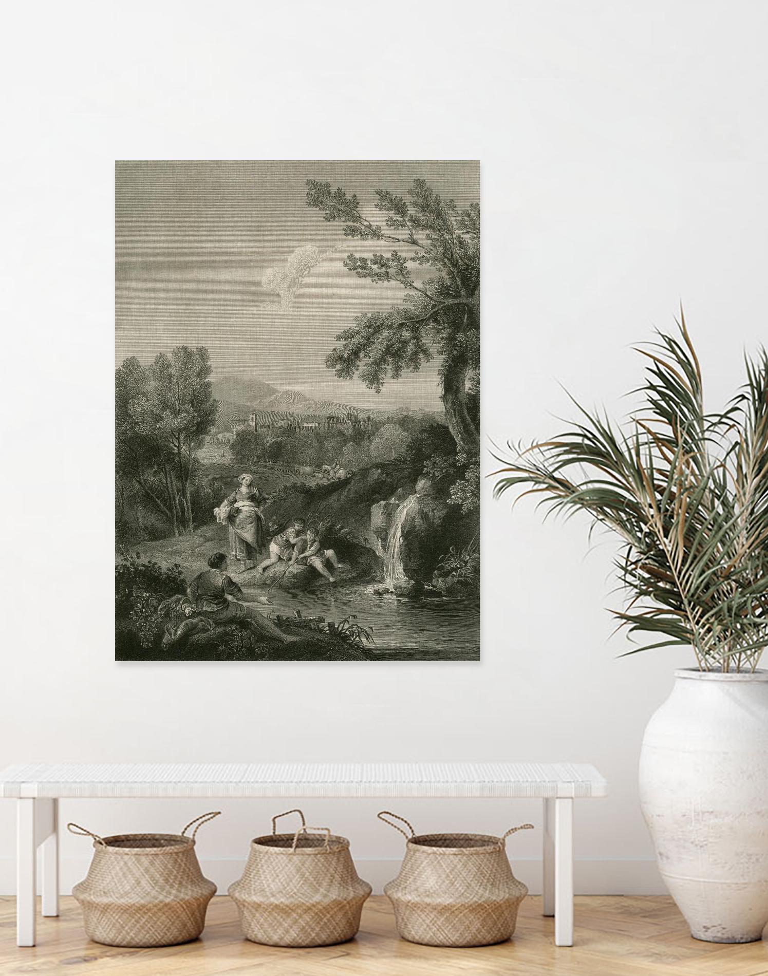 The Spring Head by F. Zuccherelli on GIANT ART - sea scene