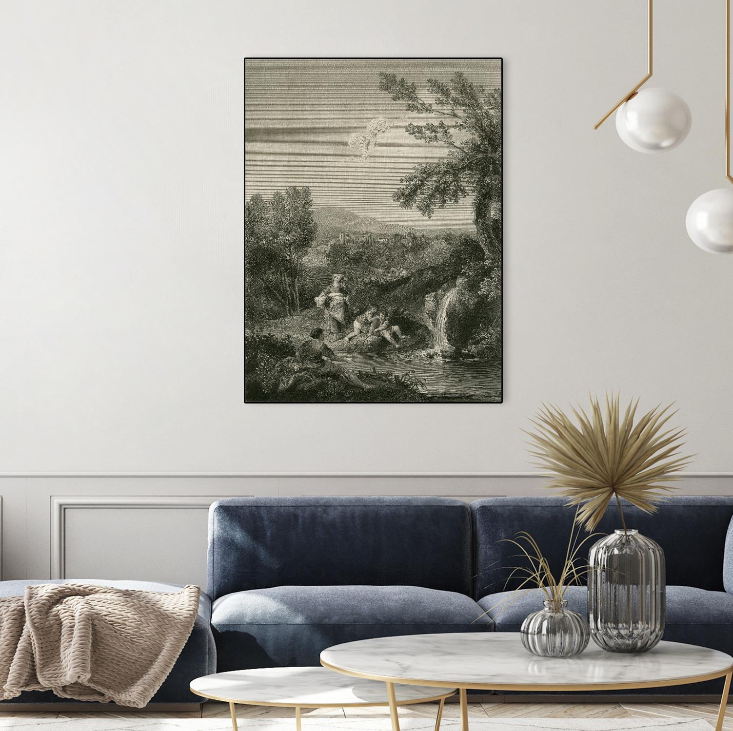 The Spring Head by F. Zuccherelli on GIANT ART - sea scene