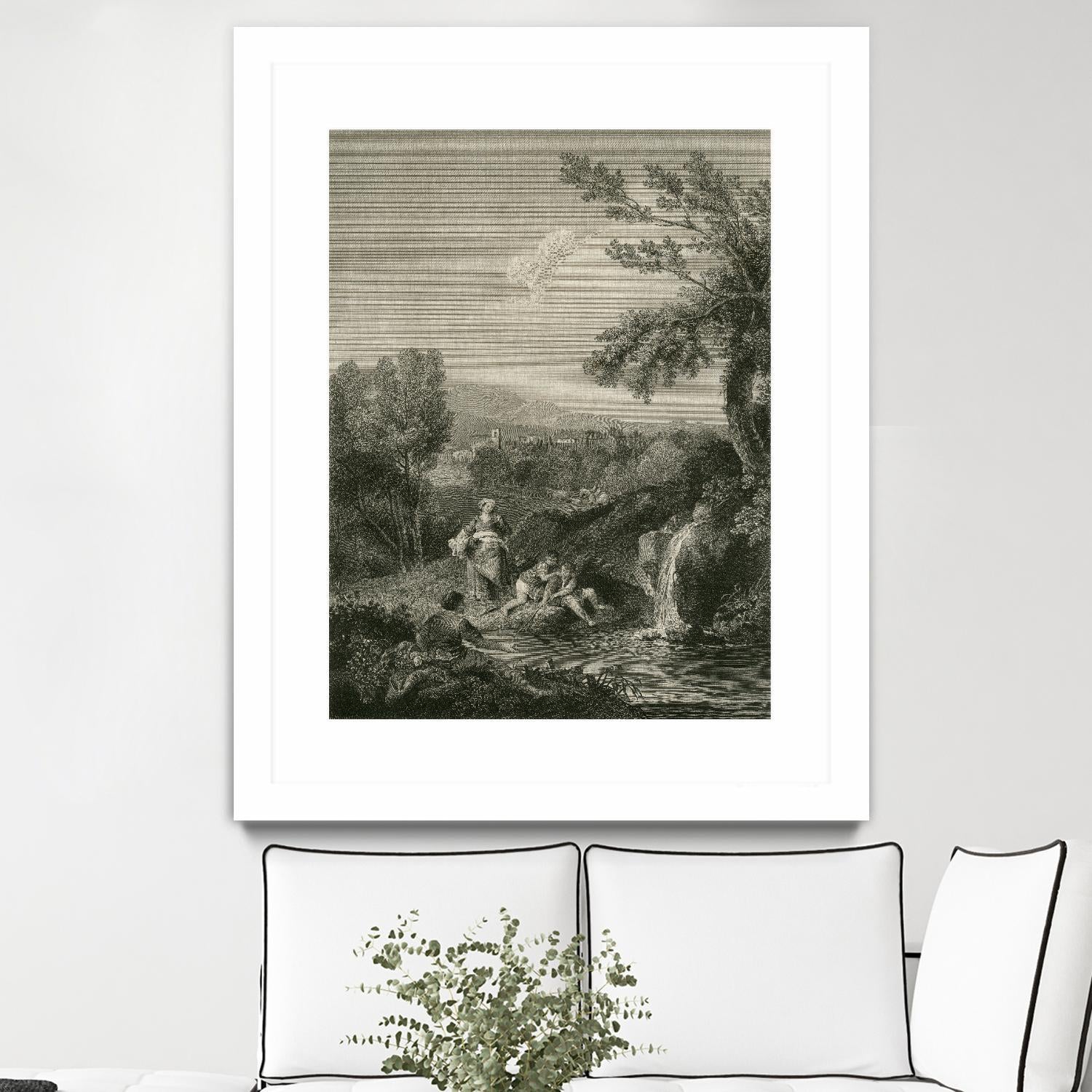 The Spring Head by F. Zuccherelli on GIANT ART - sea scene