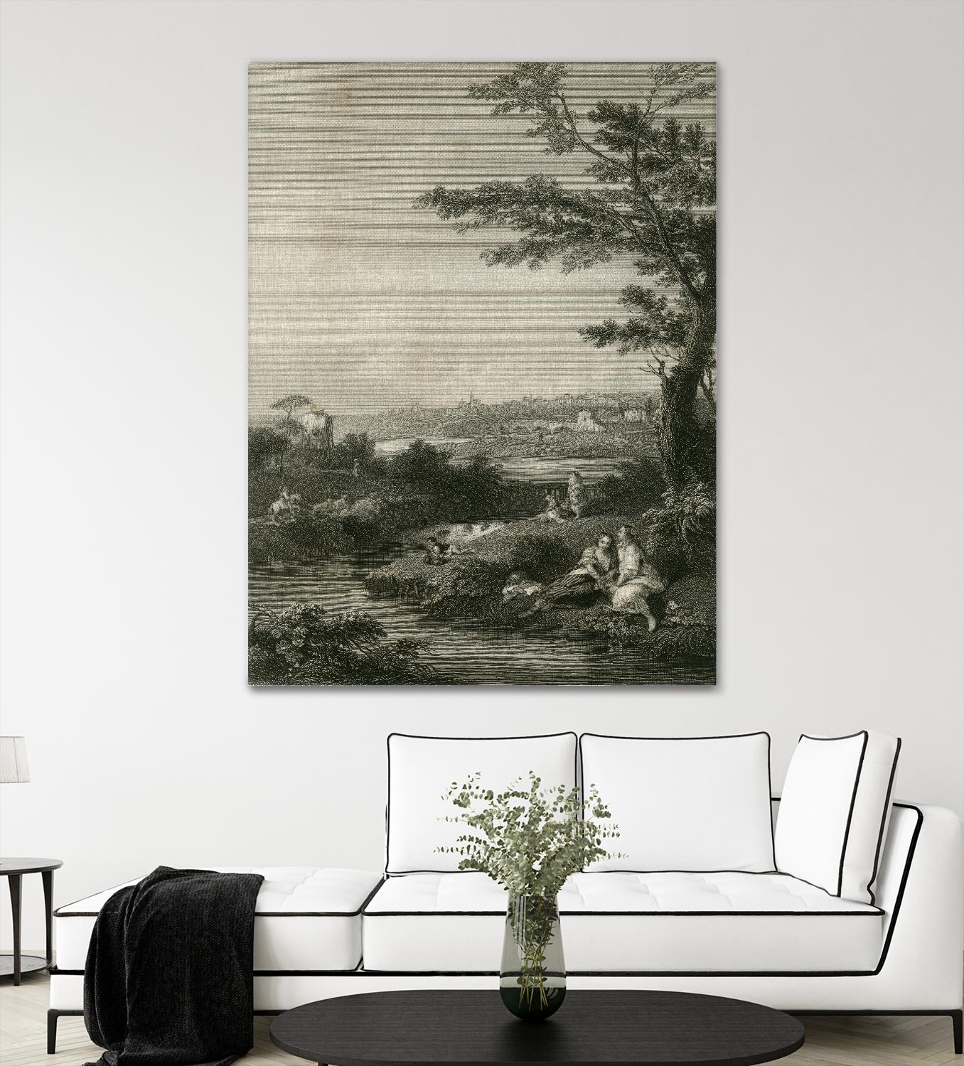 The Waterfall by F. Zuccherelli on GIANT ART - sea scene