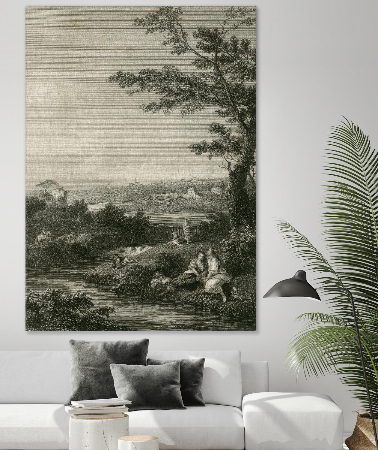 The Waterfall by F. Zuccherelli on GIANT ART - sea scene