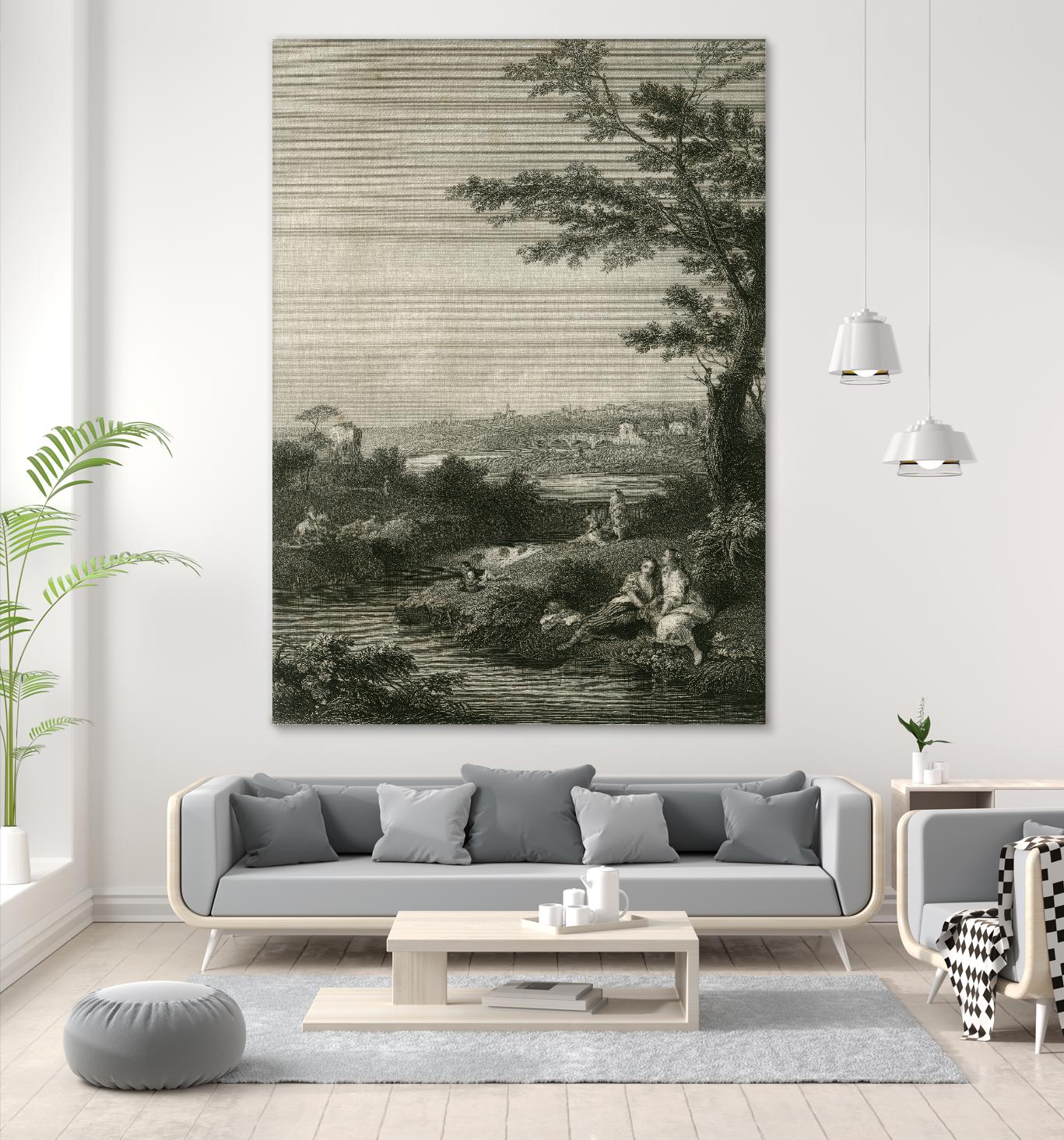 The Waterfall by F. Zuccherelli on GIANT ART - sea scene