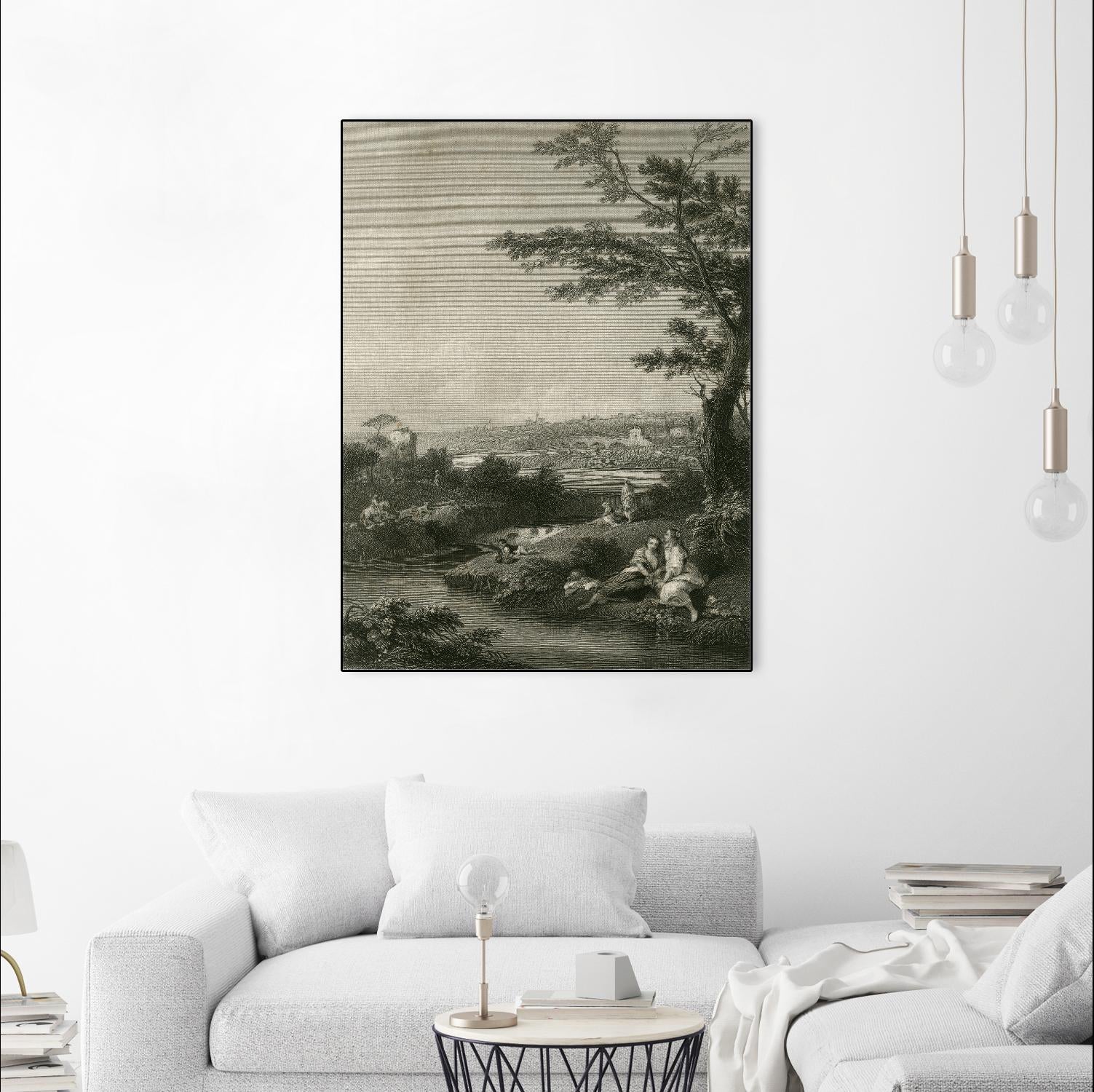 The Waterfall by F. Zuccherelli on GIANT ART - sea scene