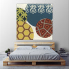 Paper Lanterns III by June Erica Vess on GIANT ART - abstract