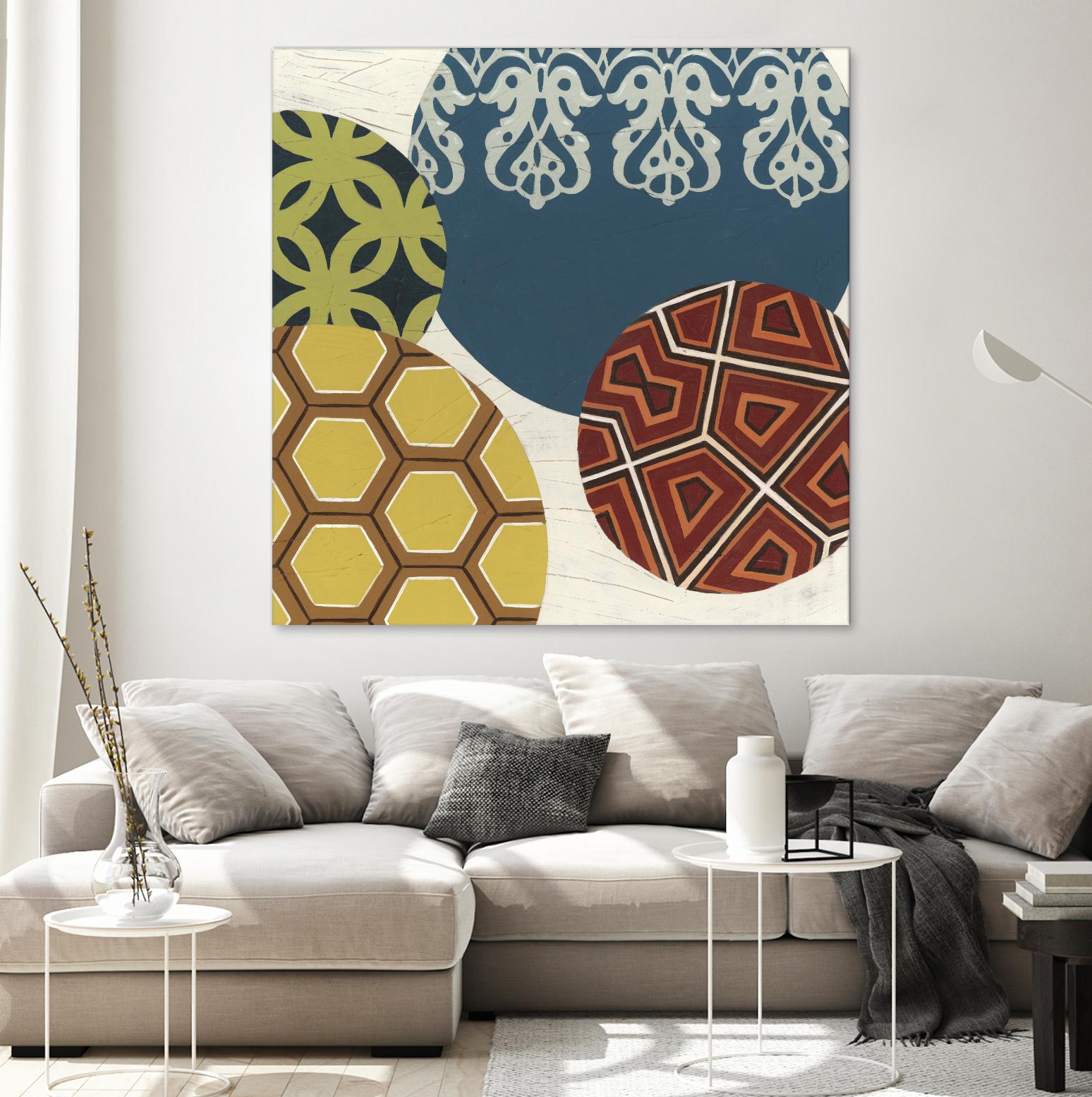 Paper Lanterns III by June Erica Vess on GIANT ART - abstract