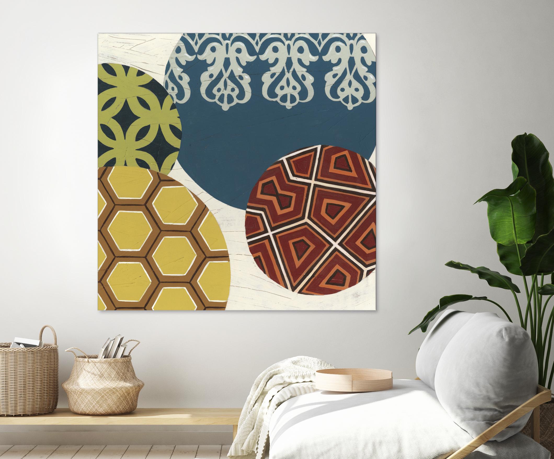 Paper Lanterns III by June Erica Vess on GIANT ART - abstract