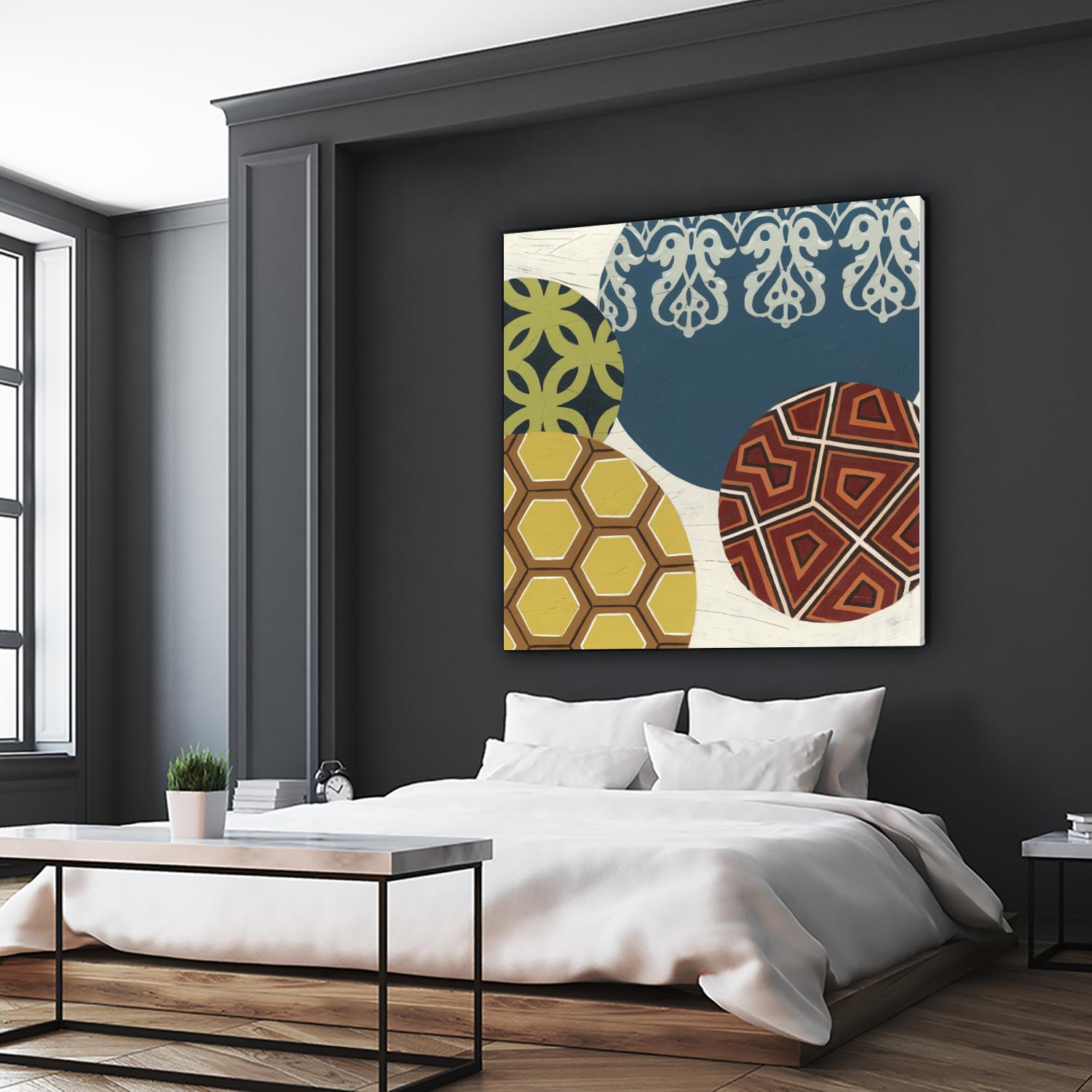 Paper Lanterns III by June Erica Vess on GIANT ART - abstract