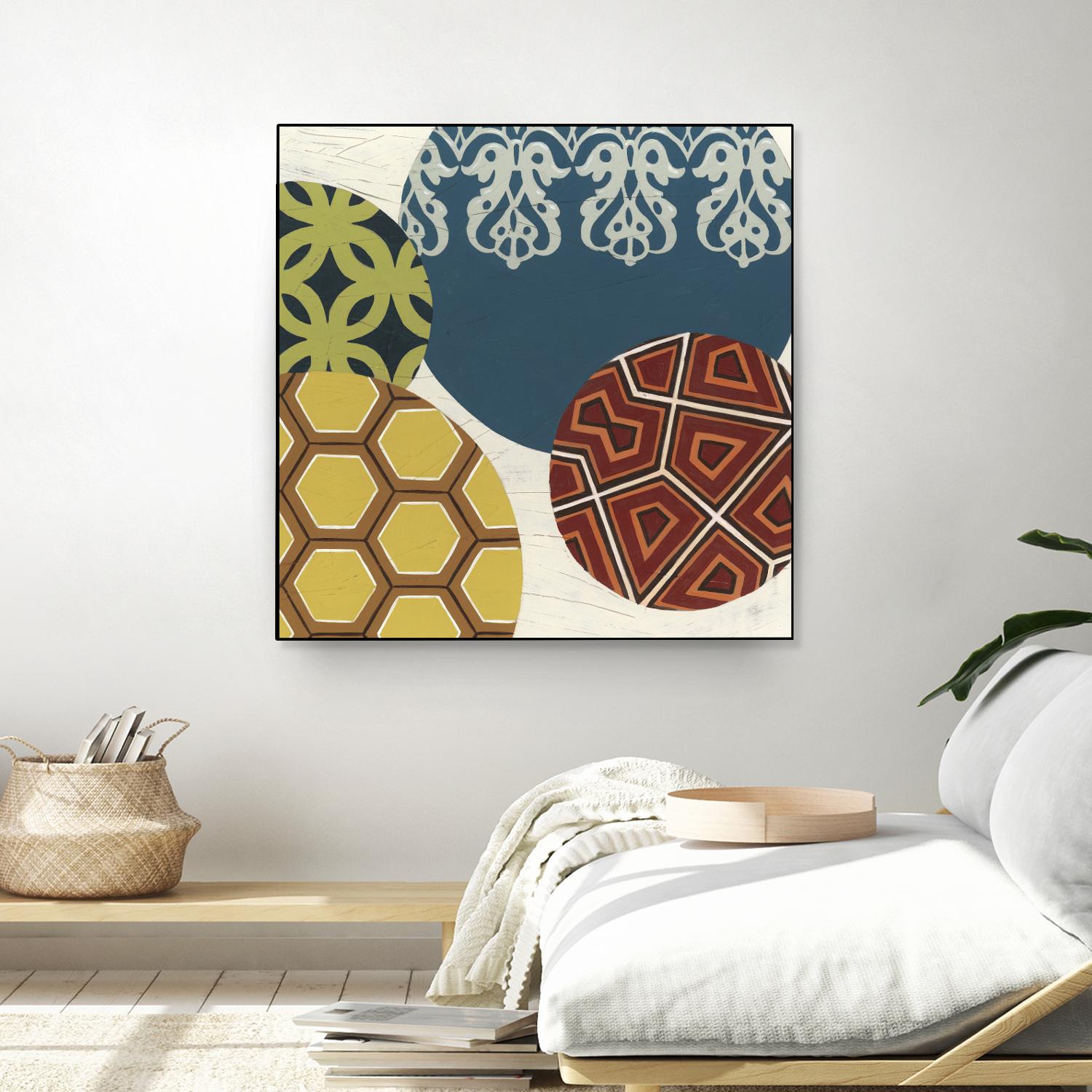 Paper Lanterns III by June Erica Vess on GIANT ART - abstract