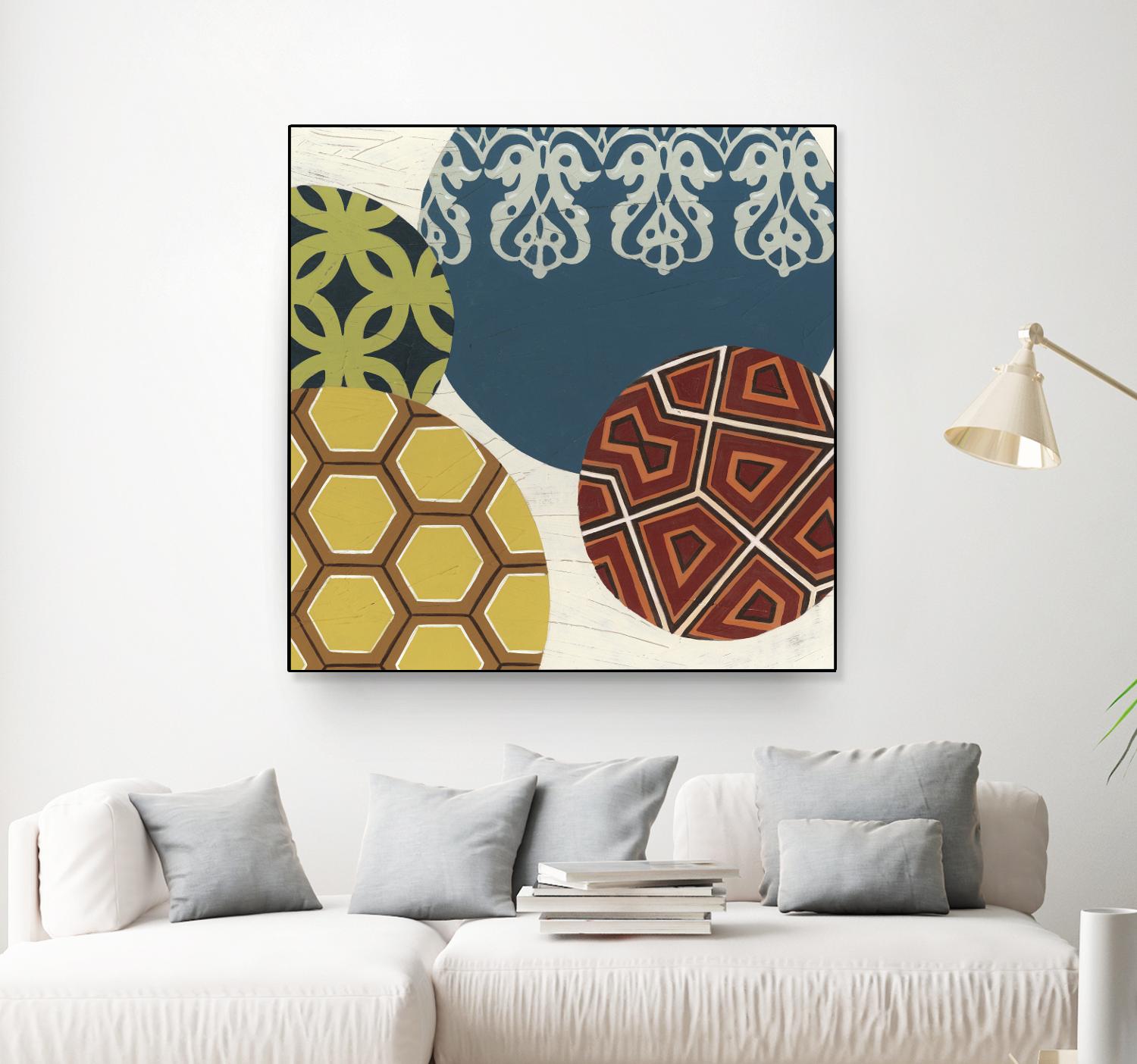 Paper Lanterns III by June Erica Vess on GIANT ART - abstract