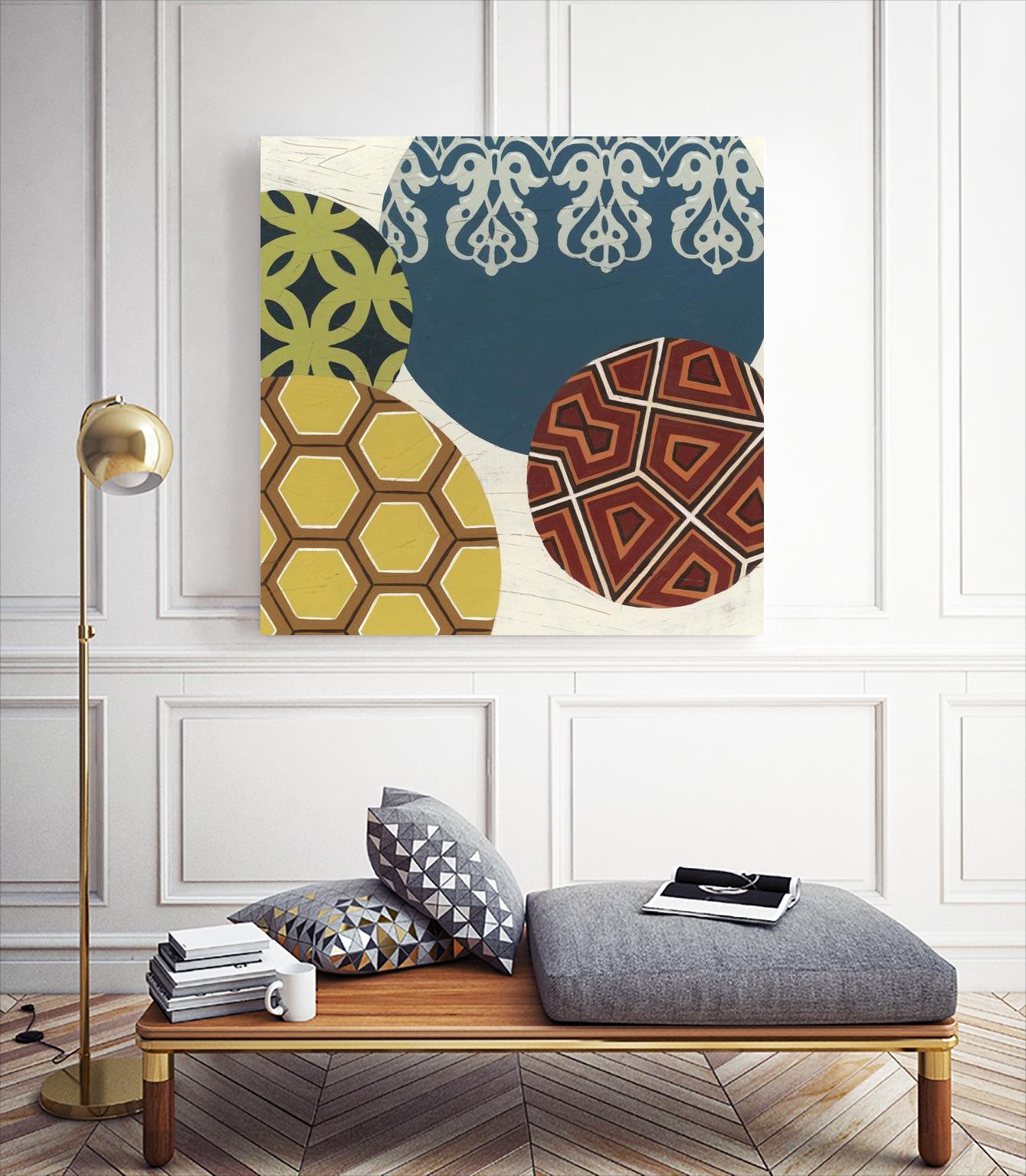 Paper Lanterns III by June Erica Vess on GIANT ART - abstract