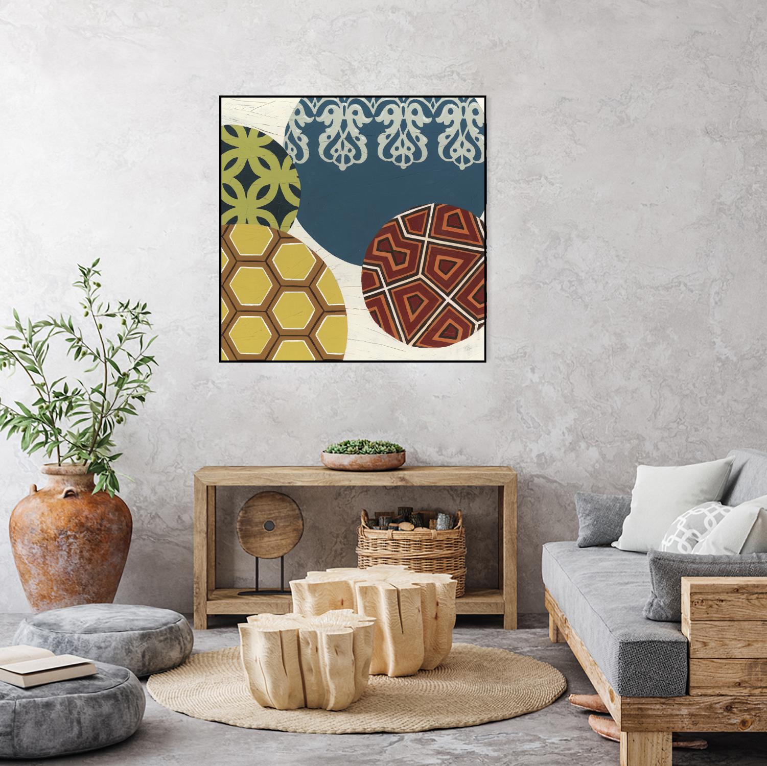 Paper Lanterns III by June Erica Vess on GIANT ART - abstract