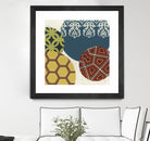 Paper Lanterns III by June Erica Vess on GIANT ART - abstract