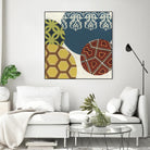 Paper Lanterns III by June Erica Vess on GIANT ART - abstract