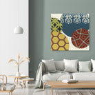 Paper Lanterns III by June Erica Vess on GIANT ART - abstract