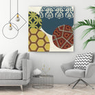 Paper Lanterns III by June Erica Vess on GIANT ART - abstract