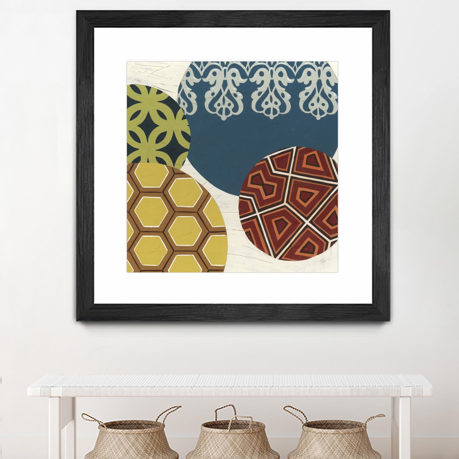 Paper Lanterns III by June Erica Vess on GIANT ART - abstract