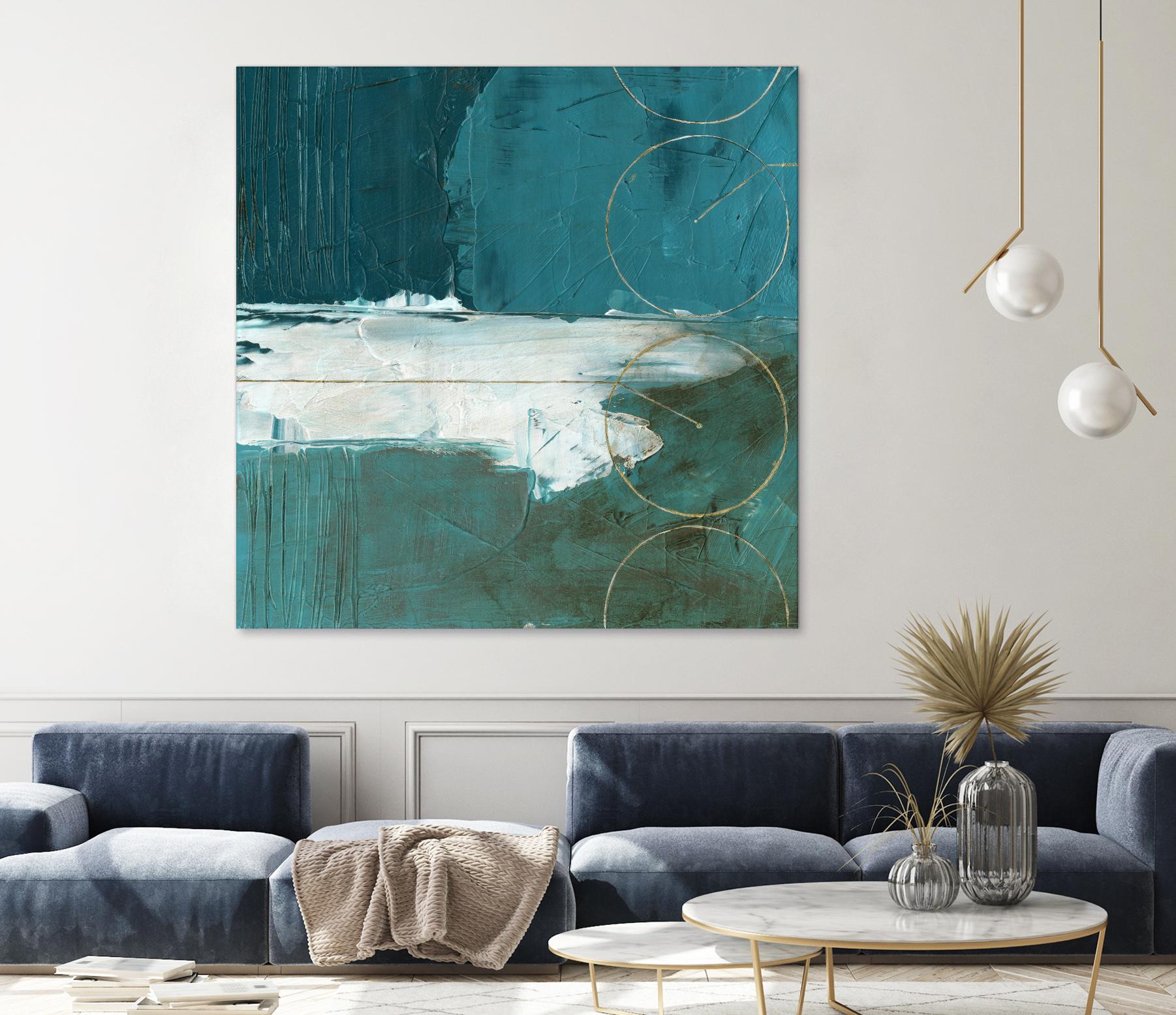 Seabound II by June Erica Vess on GIANT ART - blue abstract