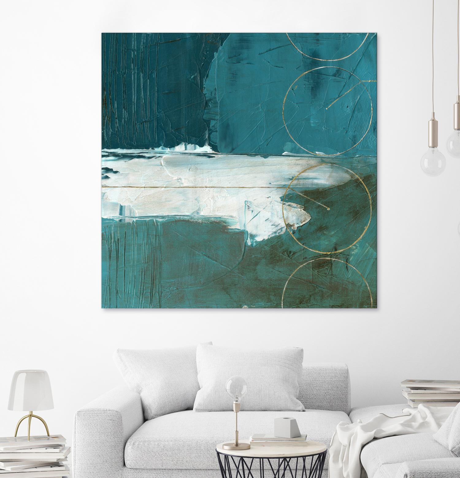 Seabound II by June Erica Vess on GIANT ART - blue abstract