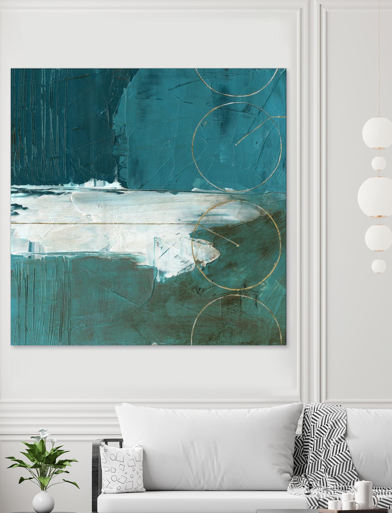 Seabound II by June Erica Vess on GIANT ART - blue abstract