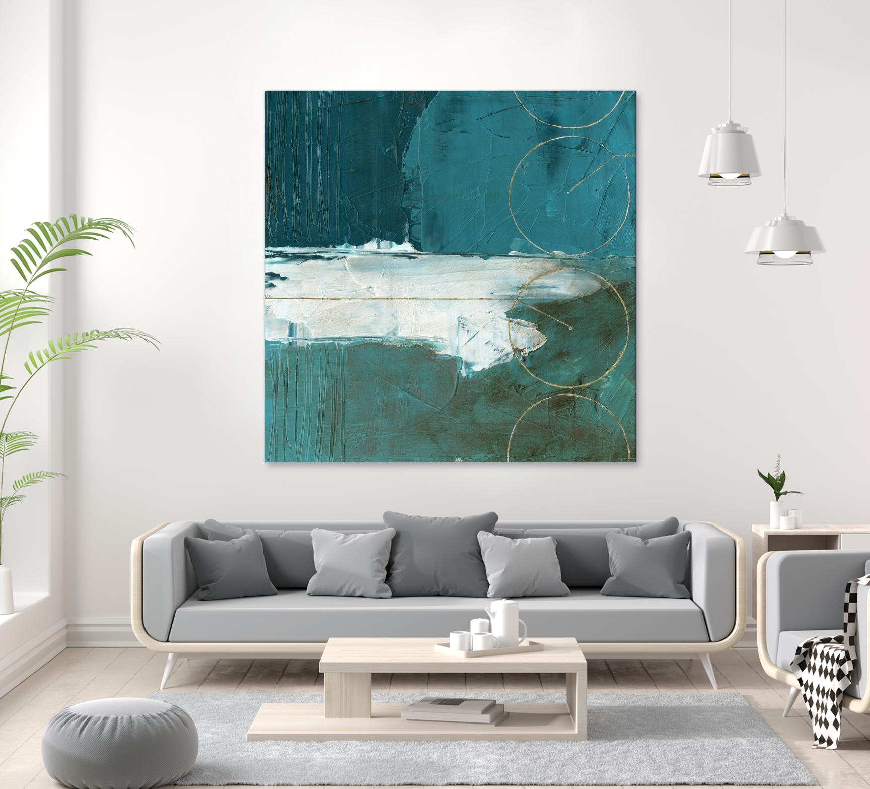 Seabound II by June Erica Vess on GIANT ART - blue abstract